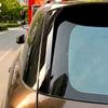 2PCS For Mercedes Benz ML GLE Class W166 2012-2018 ABS Bright Black Car Rear Window Spoiler Side Wing Cover