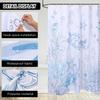 Turtle Shower Curtain Beach Starfish Themed Bathroom Curtain Practical Elegant Underwater Seahorse Bathroom Curtain for Bathroom