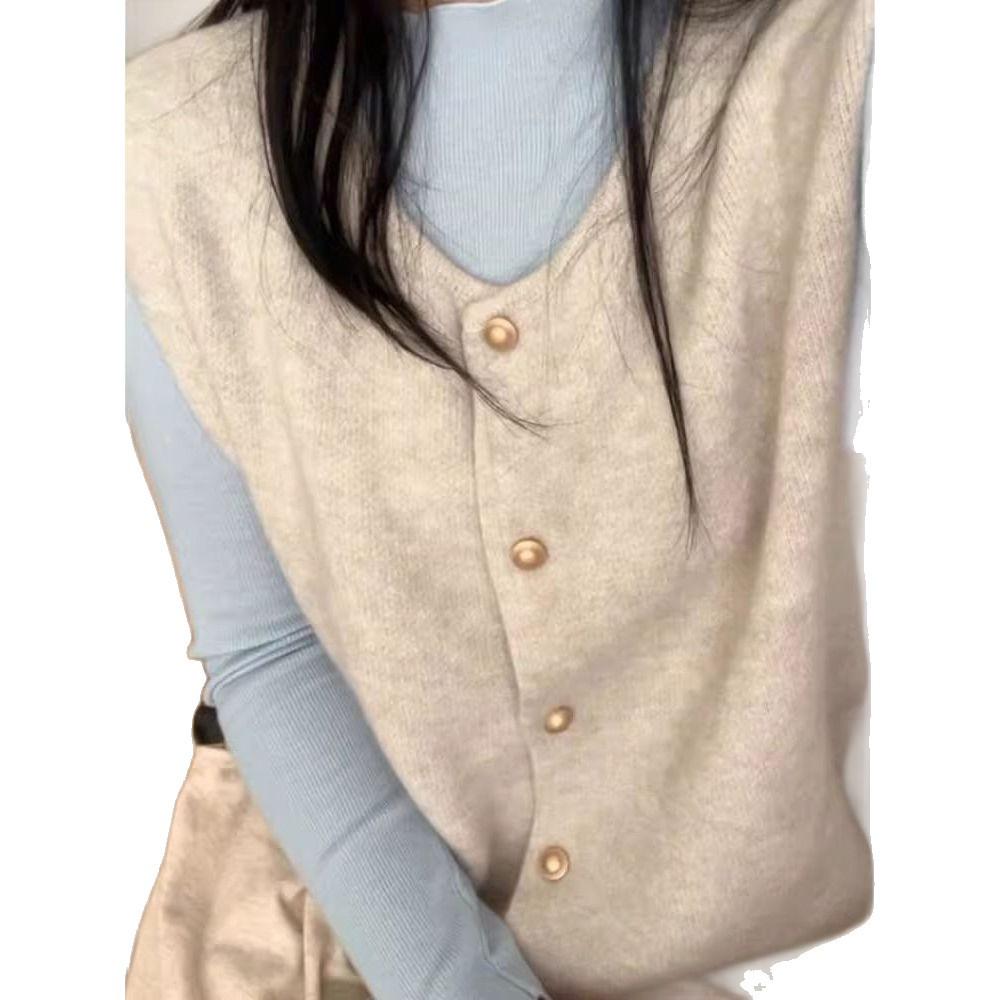 Women's Unique Blue Knit Sweater Top - Autumn/Winter 2026, Brightens Skin, Super Stylish