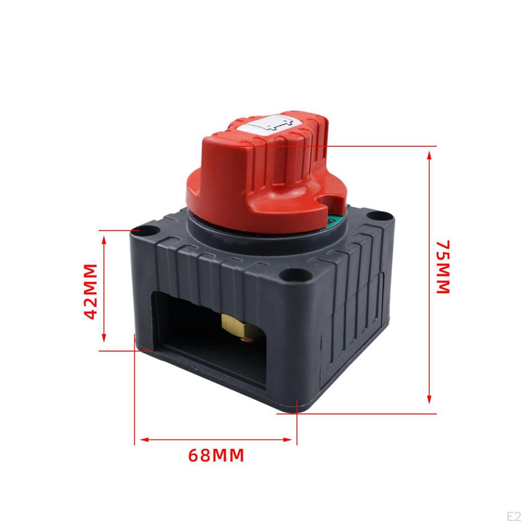 Power Cut Off Switch Isolator 300A 12-24V for Car Marine Boat Vehicles Trailer