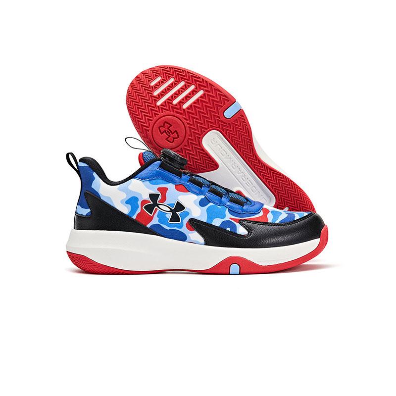 Under Armour Knob Flash Fashion Trend High Elastic Lightweight Comfortable Sports Shoes Kids Sneaker 2441204