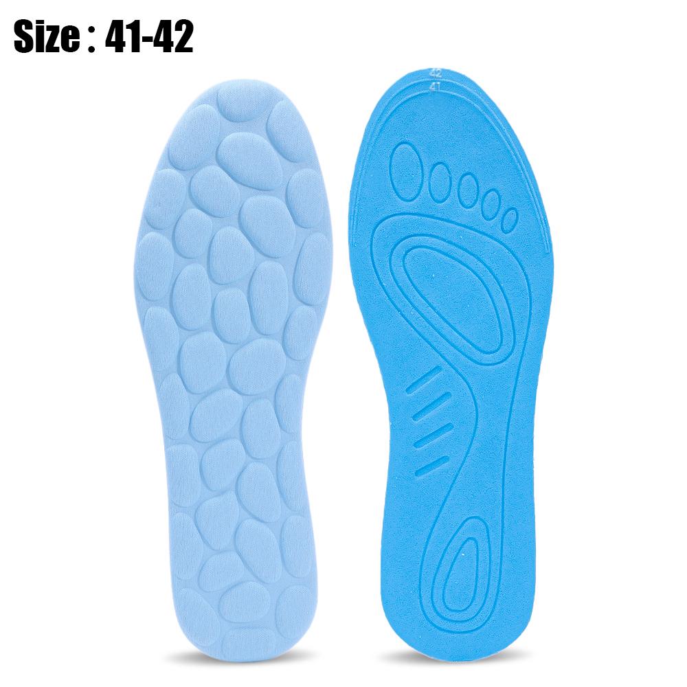 1 Paar zuschneidbare Massage-Sporteinlegesohlen