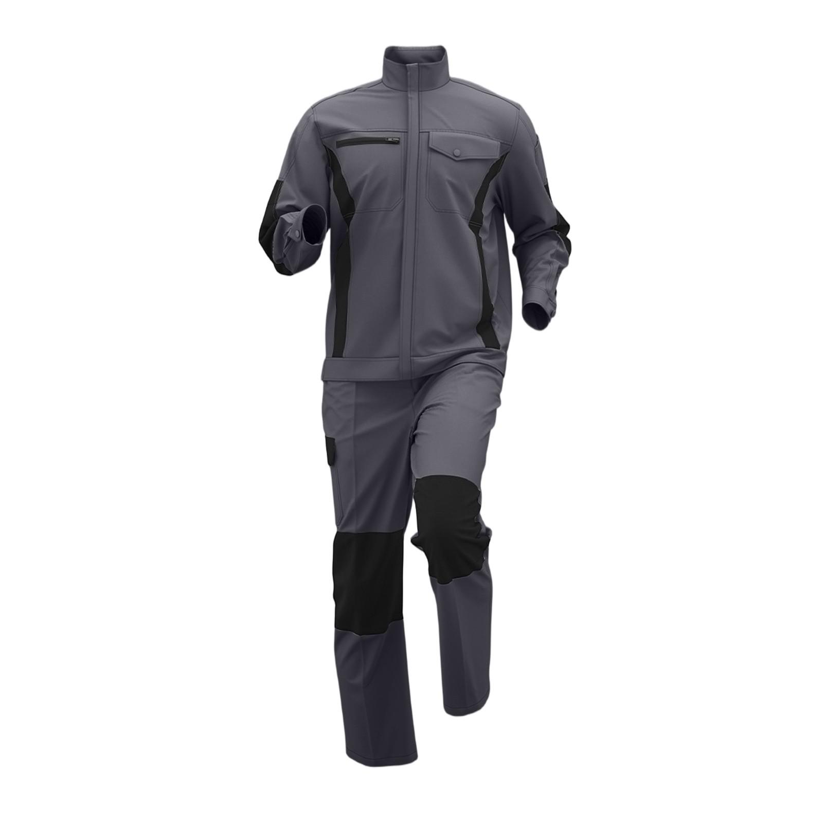 

Men Reinforced Wear-resistant Labor Clothing Factory Workshop Tooling Machine Clothing L