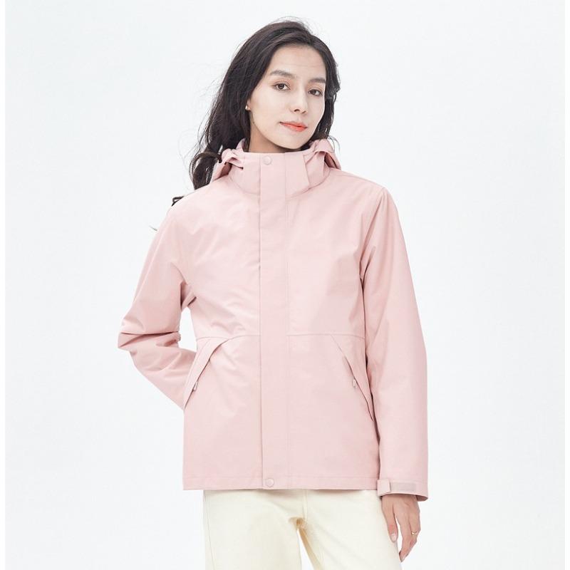 Rainstorm-proof Glue-pressed Jacket Men's Advanced Sense Three-in-one Three-proof Couple Jacket Women