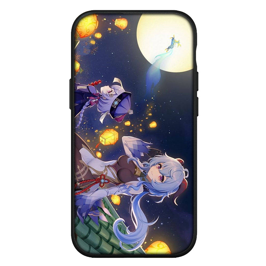 

для Samsung Galaxy S24 S23 iPhone 16 15 14 Xiaomi Redmi Note 13 12 11 10 Plus 9 Pro Max X XR Чохол для телефону Ganyu Genshin Impact Gan Yu OPPO Huawei Cover for Samsung Galaxy A30 стеля кольору