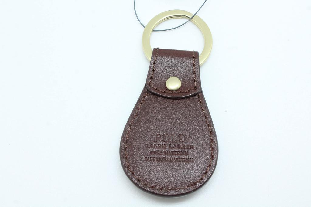 Brelok Ralph Lauren ze skóry cielęcej męski w kształcie strzemienia (Używany)