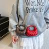 High-End Mini Crescent Acrylic Bag - Niche Fashion Lipstick Coin Purse Crossbody