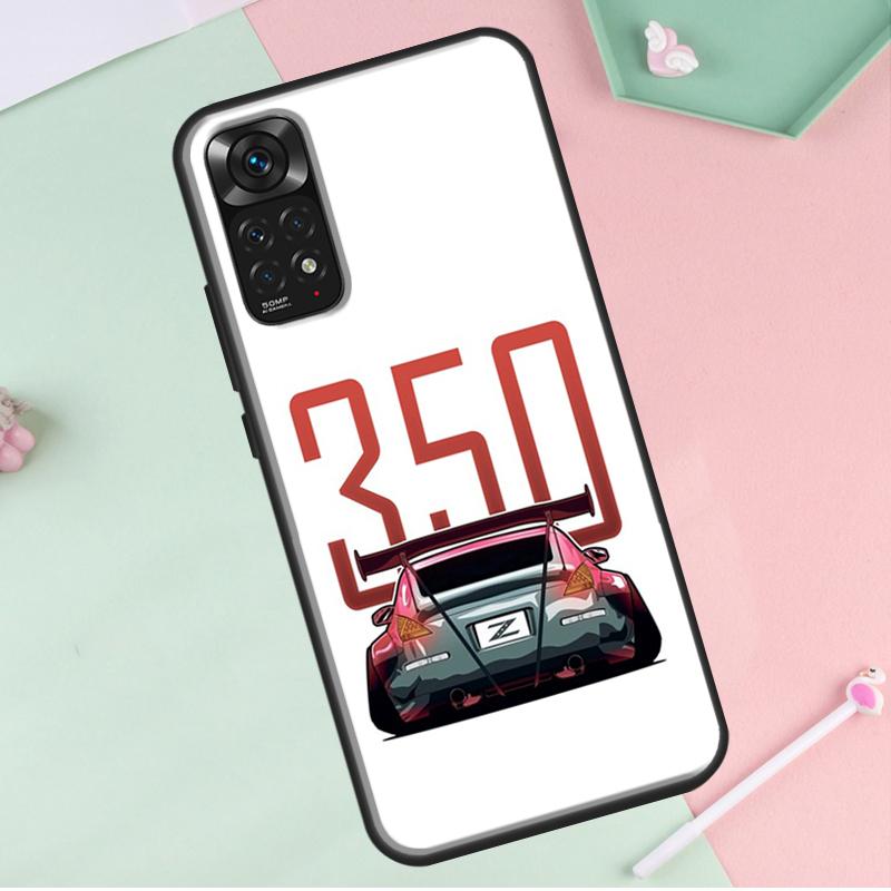 350Z Fairlady For Redmi Note 12 Pro Plus Cover For Redmi Note 10 8 9 11 Pro 12S 11S 10S 9S 9C 10C 12C Case
