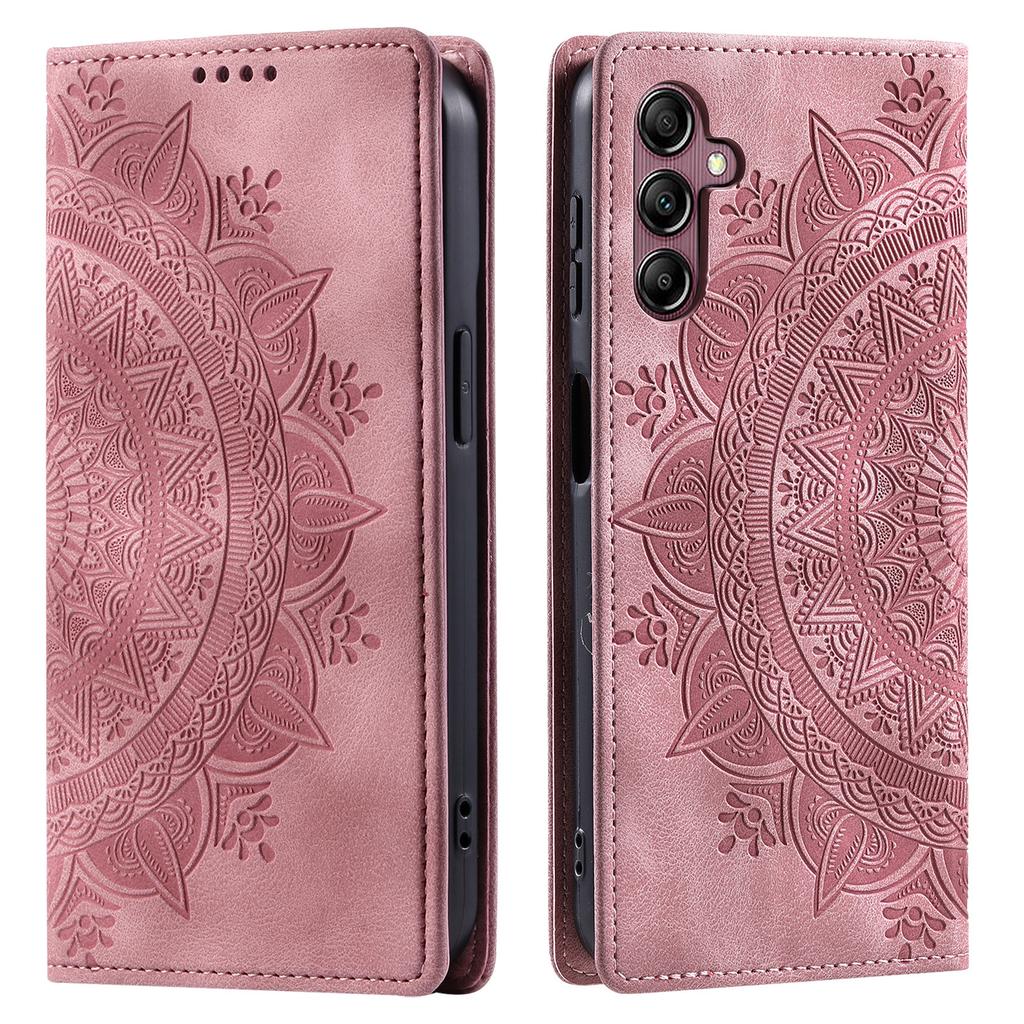 For Samsung Galaxy A37 5G Case Magnetic Closing Leather Phone Cover Pattern Imprinted
