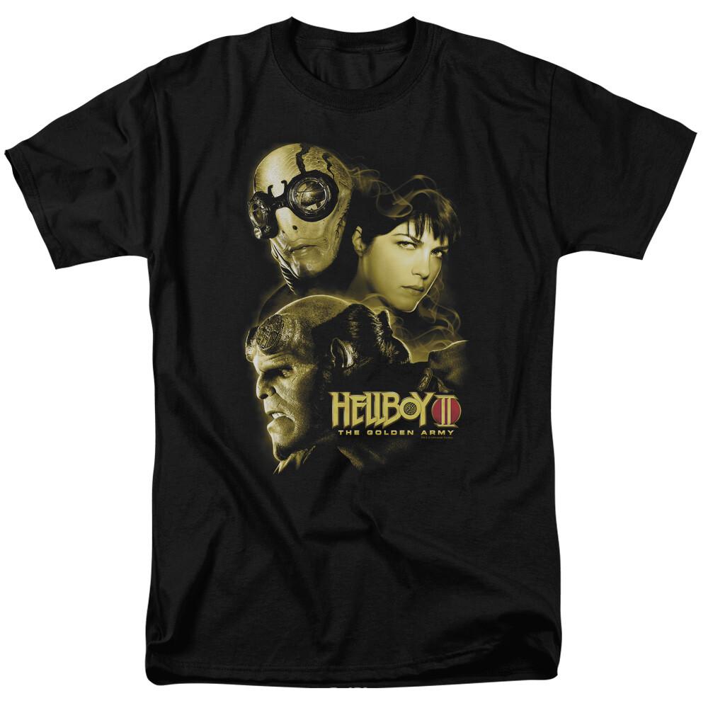 

26 Hellboy 2 The Golden Army Ungodly Creatures T Shirt Mens Licensed Movie Black Unisex T-Shirt XXXXL