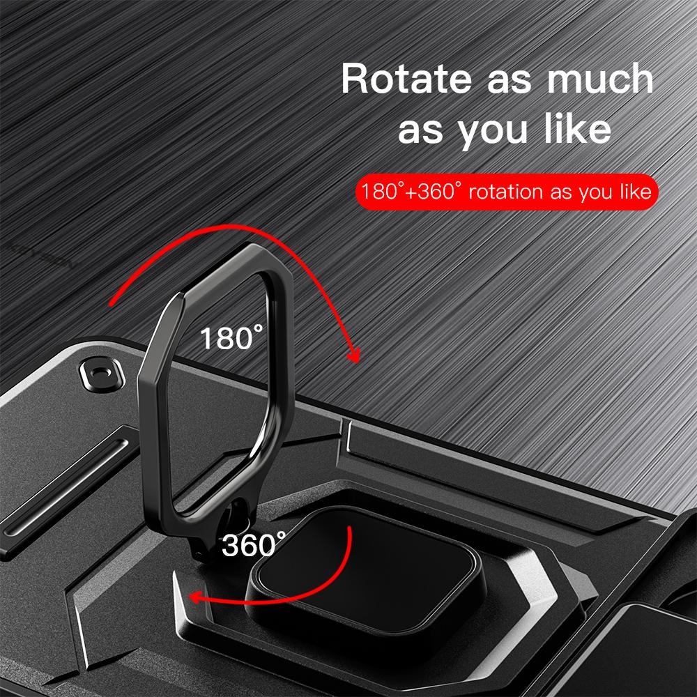 KEYSION Shockproof Case for Huawei nova 14 14 Pro Slide Camera Protection Metal Ring Stand Phone Back Cover for Huawei nova14Pro