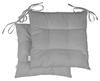 Vargottam Indoor Outdoor Tufted Square Seat Patio Cushion Set Of 2 Water Resistant Patio Furniture Seat Cushion 19 inches