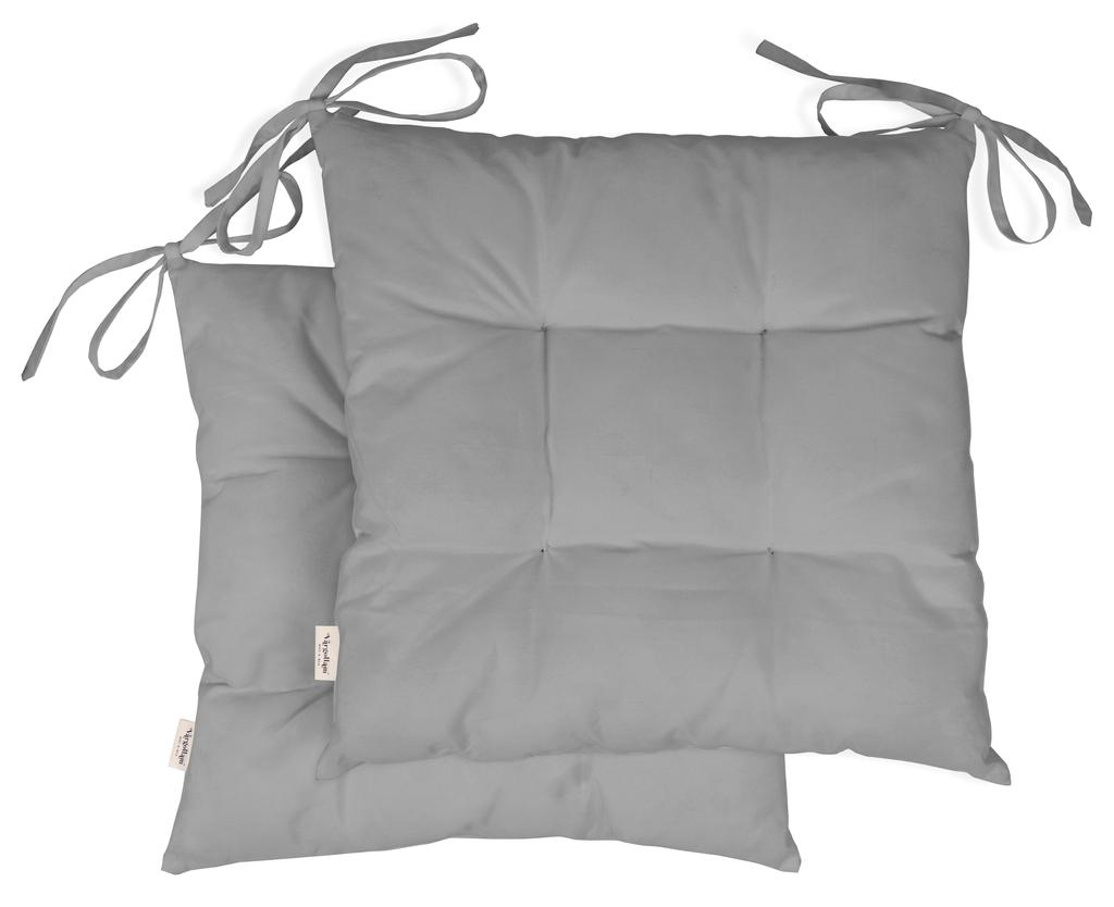 Vargottam Indoor Outdoor Tufted Square Seat Patio Cushion Set Of 2 Water Resistant Patio Furniture Seat Cushion 19 inches