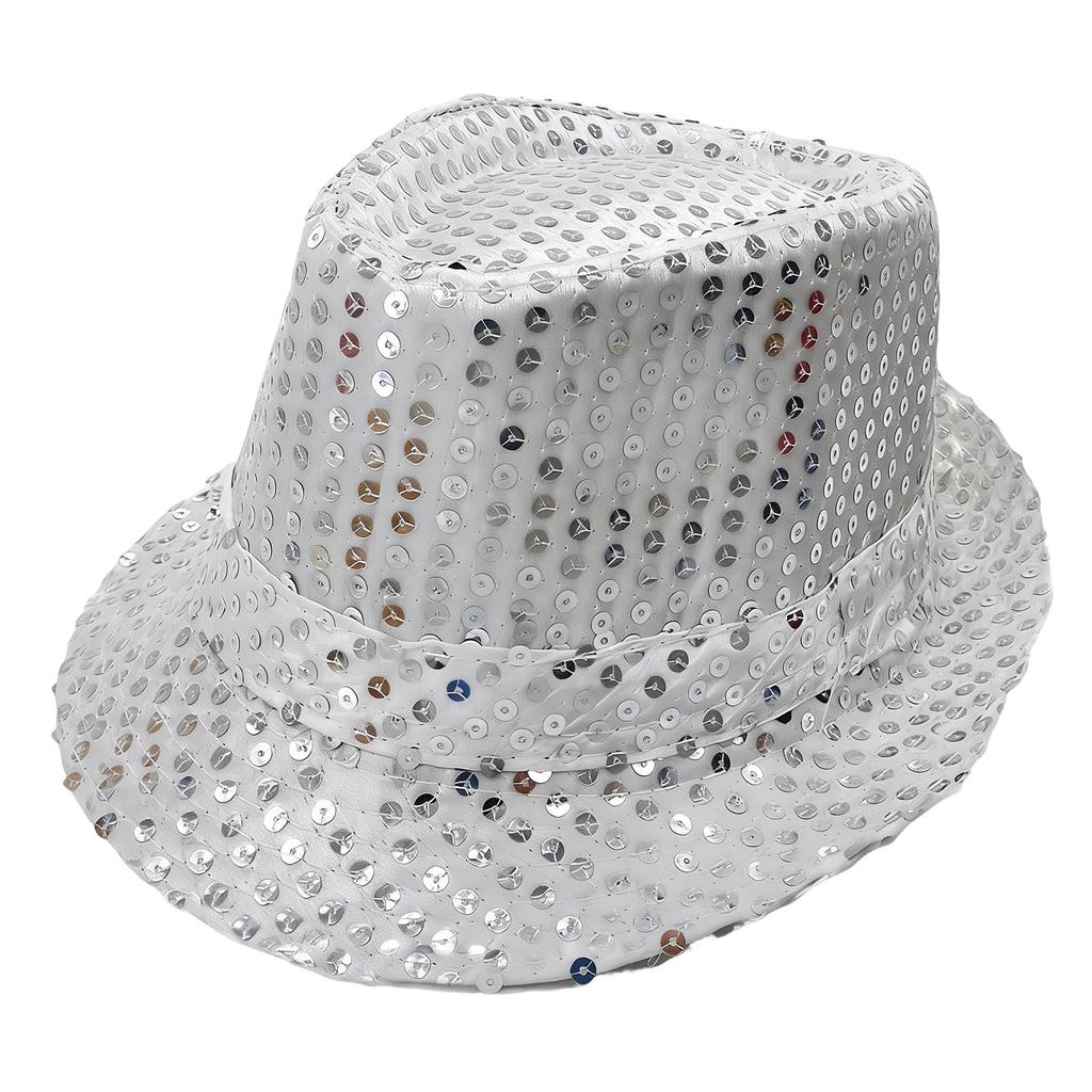 Cappello Paillettato Come Accessorio di Scena