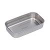 Lunch Box 2 Tier Stackable Container Folding Buckle Stainless Steel Insulated Lunch Box