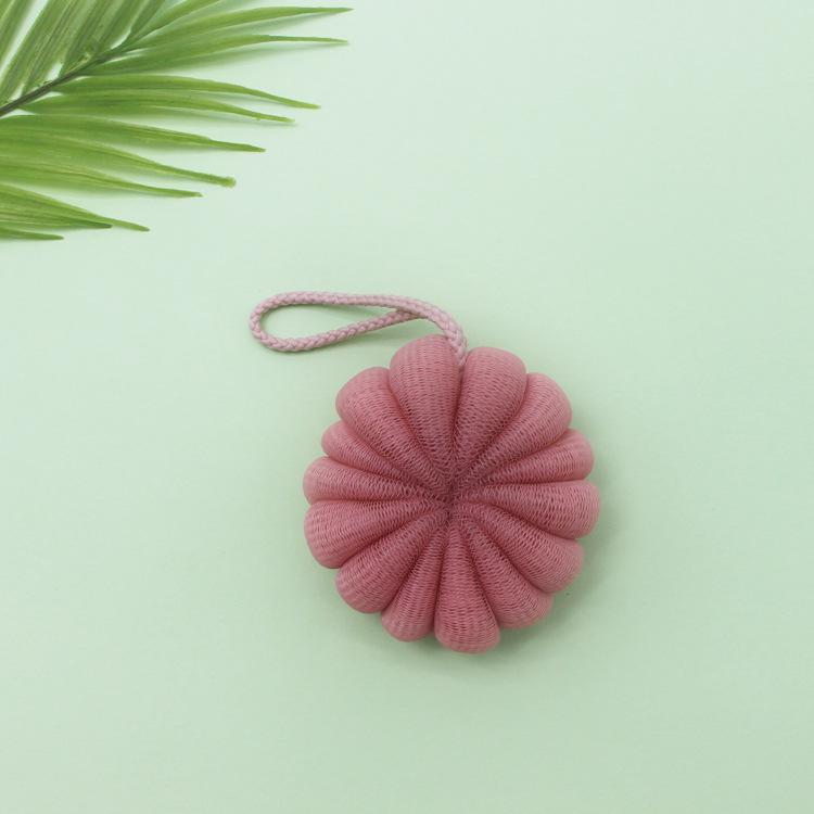 Large Soft Loofah Bath Scrubber for Girls - Shower Flower Bathing Ball Towel