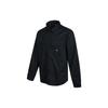 Converse Shirts Unisex Black Lapel Moderate Shirt 10023803-A01