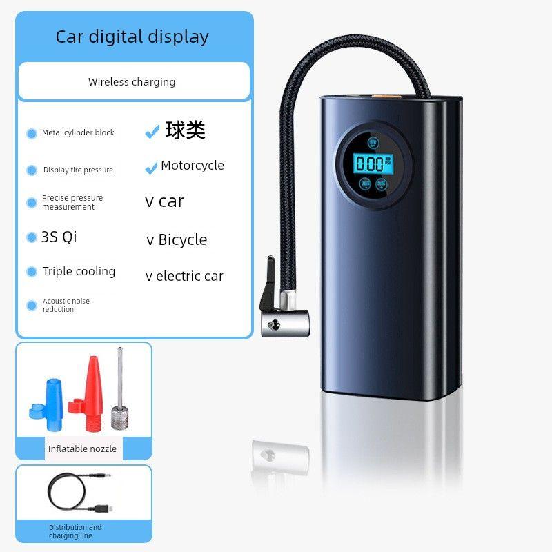 German Japan Import Technology New Arrival Vehicle Air Pump Portable Wireless on-Board Air Pump Electric Car