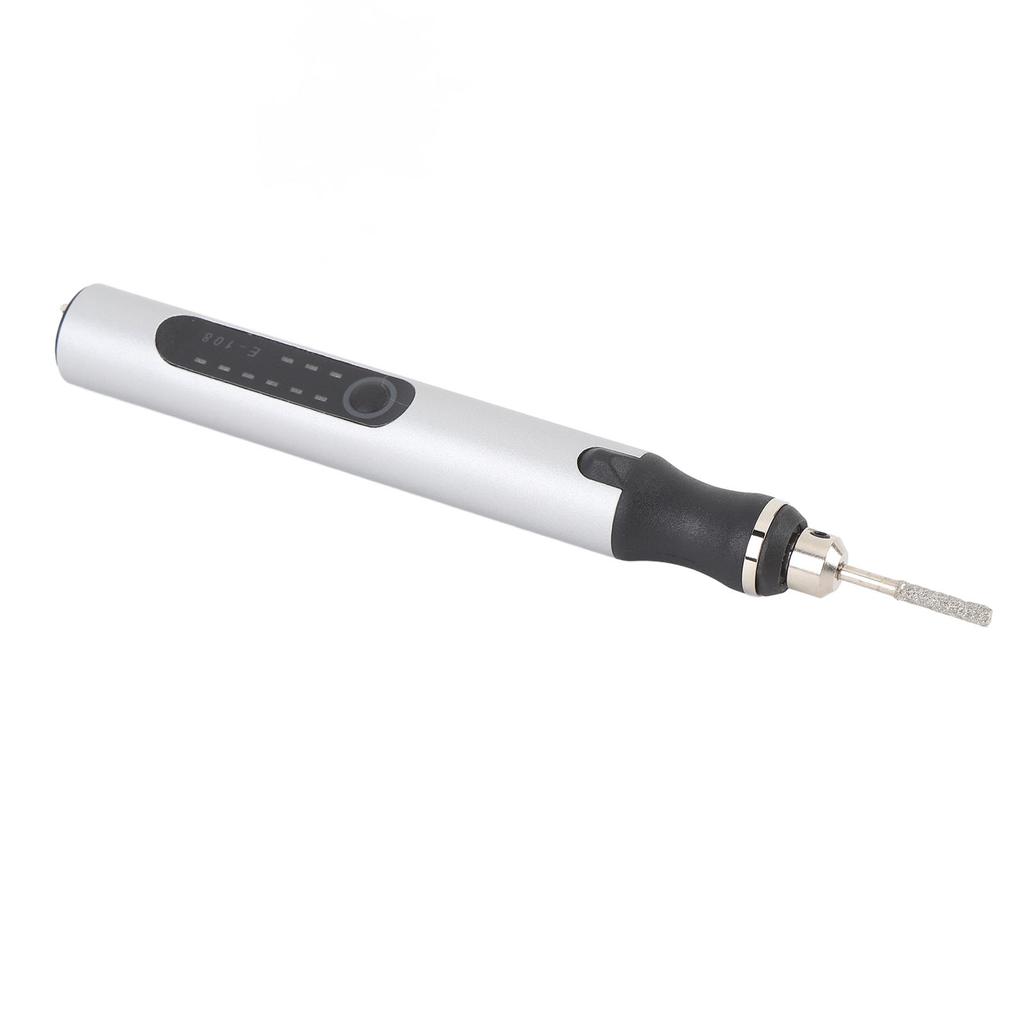 Elektrischer Gravierstift 10W 3 Geschwindigkeiten Einstellbar Wiederaufladbar Kabellos Handheld Elektrische Gravur Ätzmaschine mit
