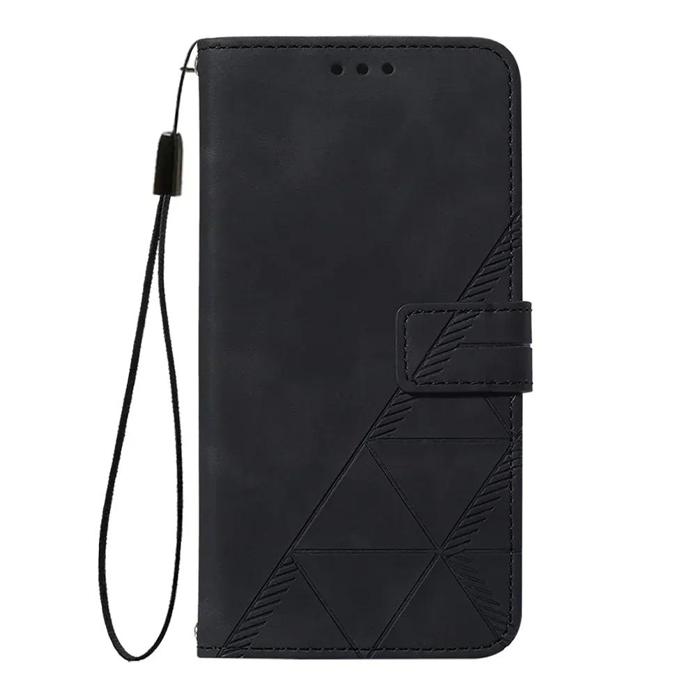 Geometric Leather Wallet Case For Nokia HMD Fusion Skyline Pulse Plus Pro X10 X20 X30 G10 G11 G20 G21 G22 G42 G310 G400 C22 C32
