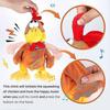 Electric Chick Stuffed Animal Squawking Chicken Musical Walking Singing Waving Rooster