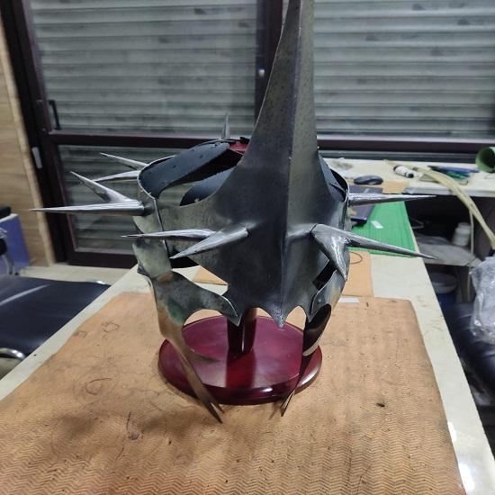 Шлем Короля-Чародея Шлем Лорда Назгул | Подарок короля Ангмара - шлем для него. — фото 4