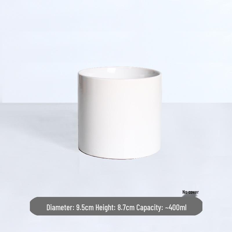 Japanese Ceramic Sealed Coffee & Tea Canister with Lid - Small Kitchen Food Storage Container