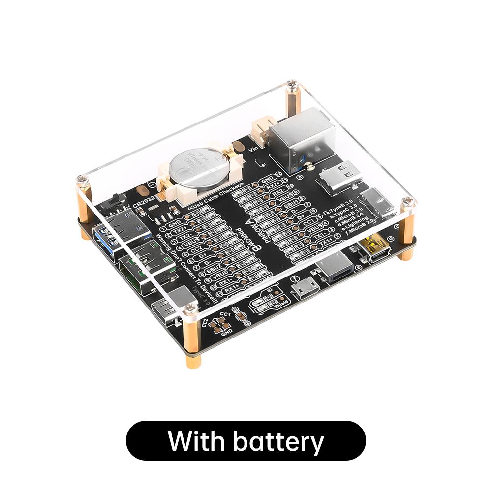 Data Cable Detection Board USB Cable Tester Short Circuit On-Off Switching For iOS Android Type-C Test Board Tool