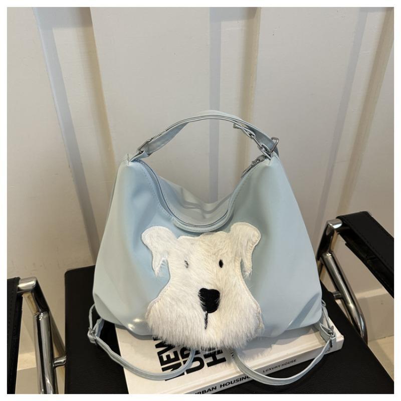 Personalized commuter high-value women's backpack new fashion simple high-value single shoulder underarm tote bag