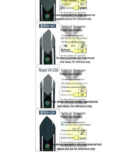 Nano Ceramic Car Window Heat Insulation Film, Anti-UV Solar Protection
