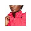 Nike Solid Color Hooded Zip-Up Casual Long Sleeve Jacket Women jackets Magenta FB7451-648