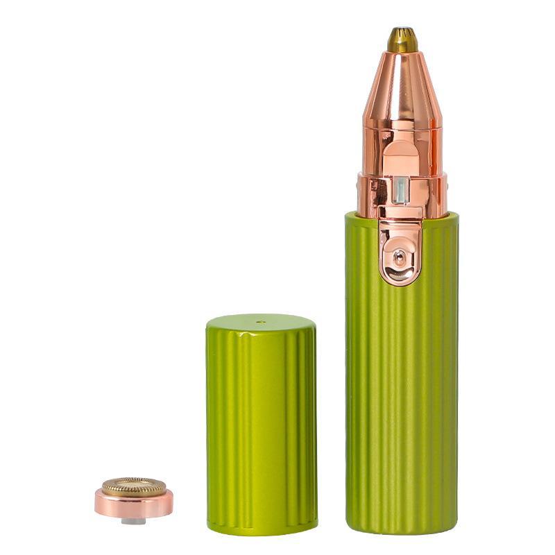 

Электрический триммер для бровей и бритва для губ двойного назначения — легкий, компактный, с зарядкой от USB. 207 бирюзовый