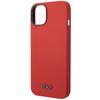 Etui Do iPhone 14 Tumi Liquid Silicone Czerwony Hardcase