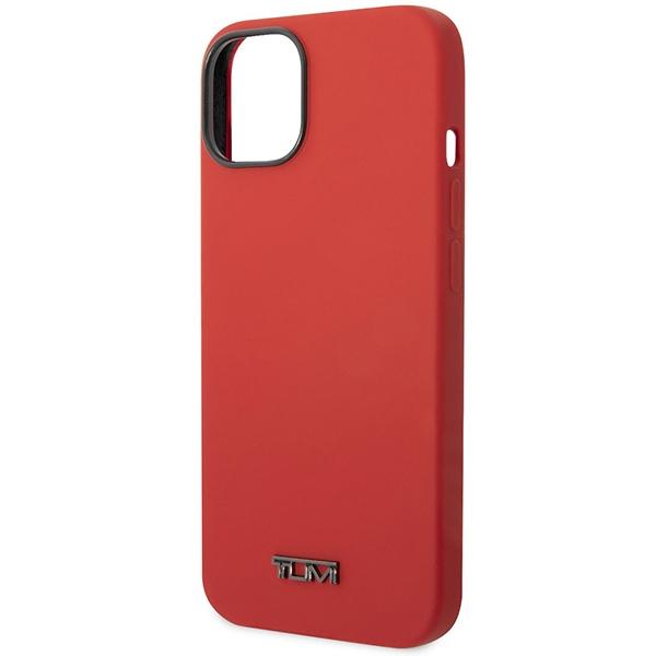 Etui Do iPhone 14 Tumi Liquid Silicone Czerwony Hardcase