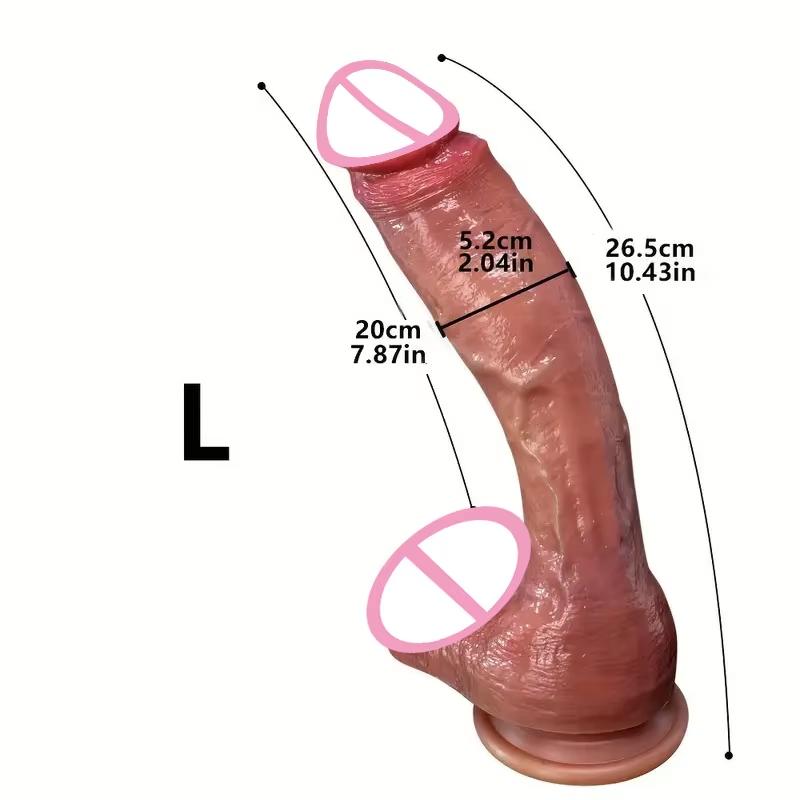 5 Size Dildos Huge Realistic Penis Feel Silicone Suction Cup Strap-on Anal Plug Vaginal Masturbator Adults Sex Toys For Women 18
