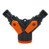 1/2 Inch To 3/4 Inch Y Shunt Adapter Valve Garden Hose Splitter Connectors Faucet Switch Irrigation Agriculture Pipe Fitting 1Pc