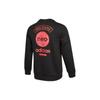 Adidas Solid Color Crew Neck Pullover Sweatshirt Unisex Black HC9690