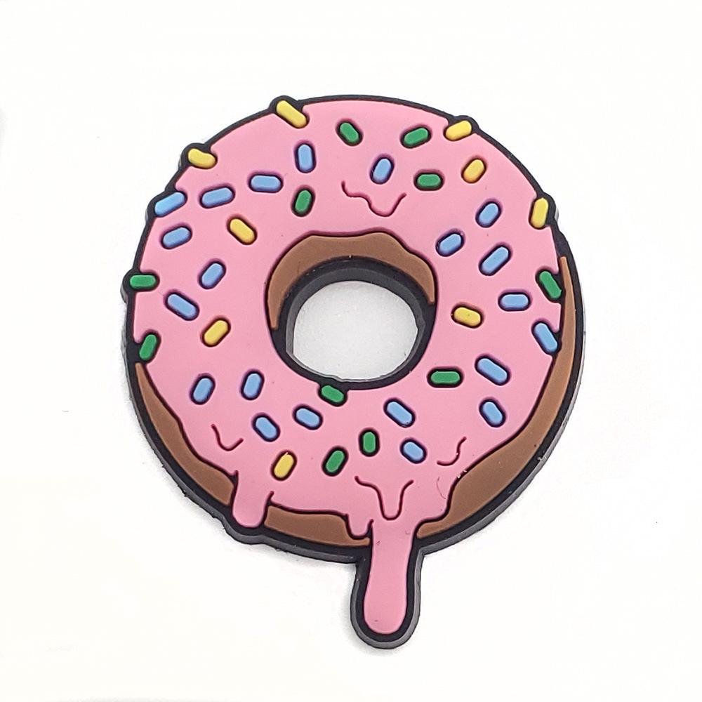 Dunkin' Donuts Soft PVC Shoe Charms - Clog Accessories & Garden Shoe Decorations