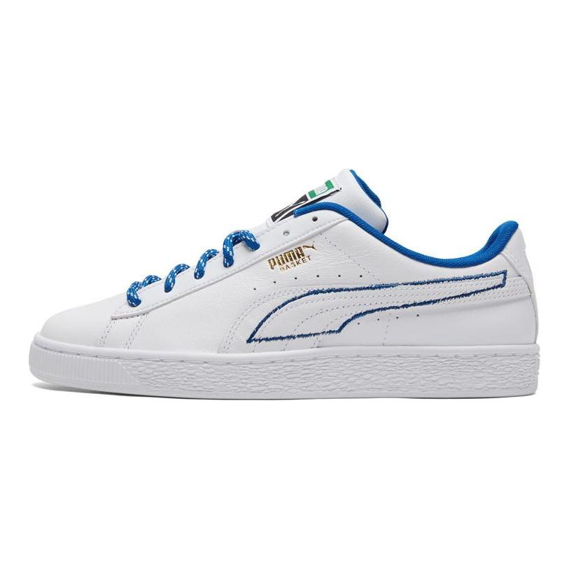 Puma Basket New Heritage White Royal Unisex Sneakers 380869-01