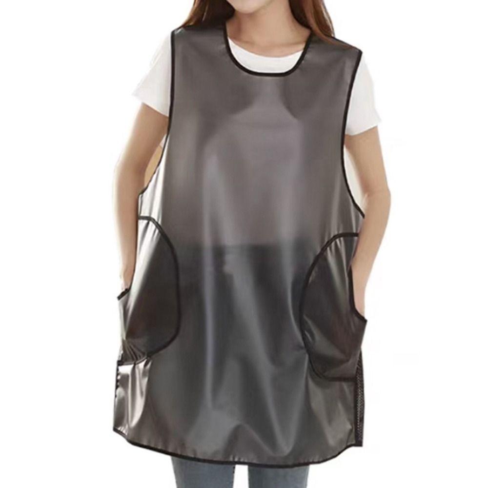 Waterproof Kitchen Cooking Apron Oil-proof Catering Work Clothes Dishwashing Cleaning Apron  BBQ
