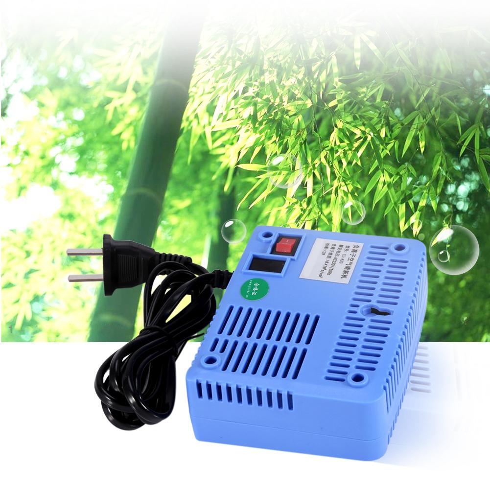 Intelligenta luftrenare Jonisator Luftburen Negativ Jon Anjongenerator Blå