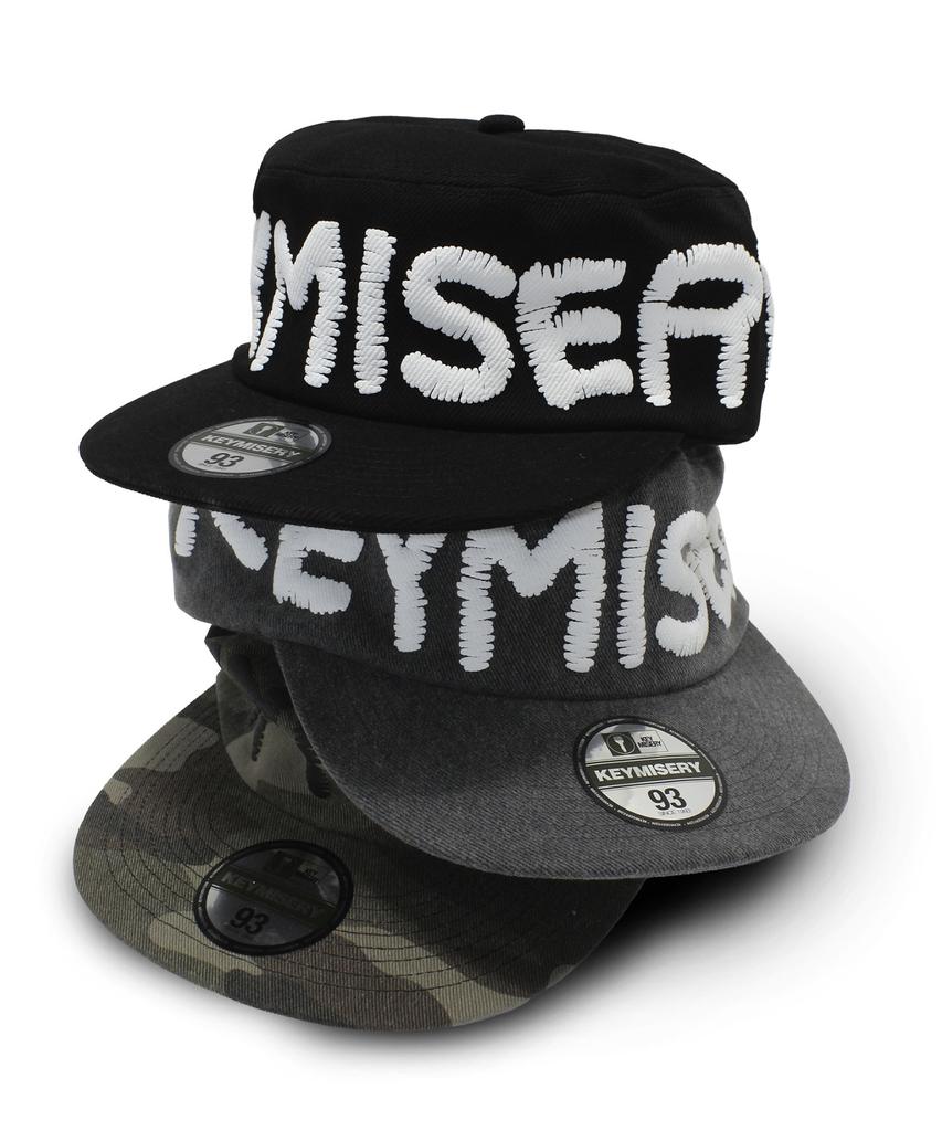 KEYMISERY Whisper Pillbox Cap (Camo)