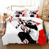 Anime Naruto Bedding Set Double Duvet Cover Comforter Akatsuki Itachi Sasuke Kakashi Sheet Bedspread Birthday Christmas Gift