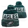 2026 Winter Knit Hat Embroidered Sports Cap Men Women Warm Team Headwear