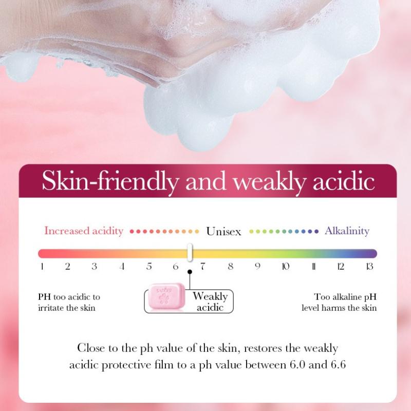 Sapone Niacinamide Sakura 100g Bianco Nutriente Ringiovanimento Detergente Sapone Profumato Prodotti per la Cura della Pelle