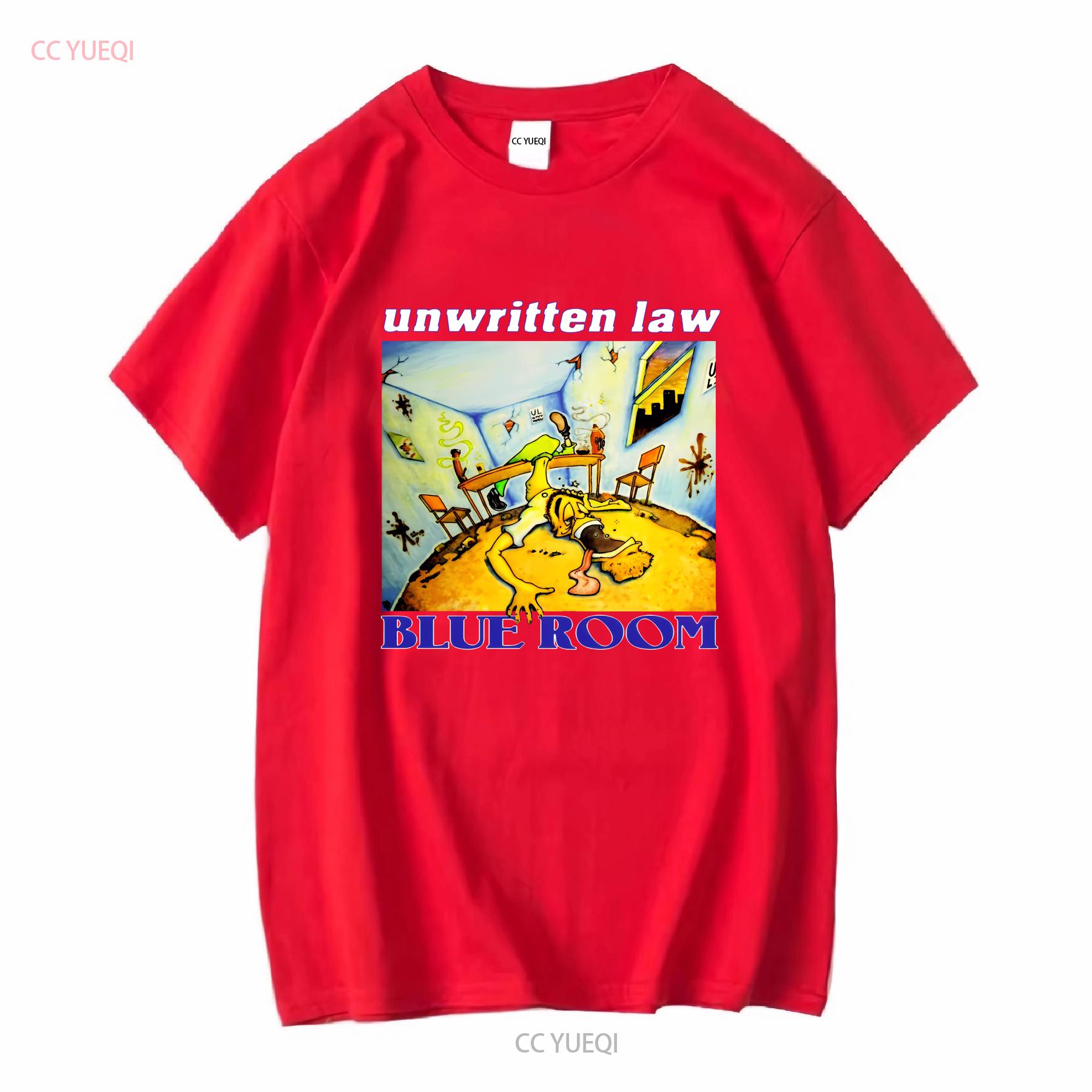 Unwritten Law Band Blue Room T Shirt All Size S To 5Xl PR227 long or short sleeves vintage Washed streetwear Soft Stretched S