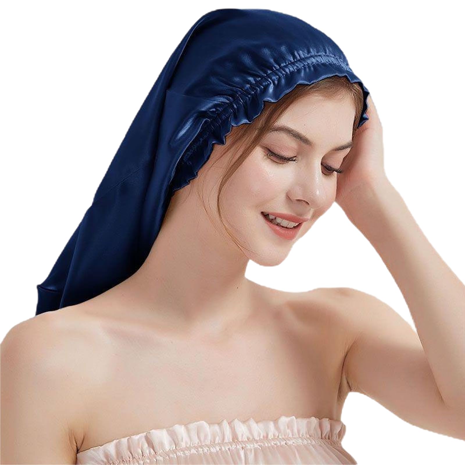 

Senteria Silk Night 6A for Perfect for Protecting Hair from Reducing and Moisturizing the Scalp for Shiny A great gift for or postpartum Cap, Long,