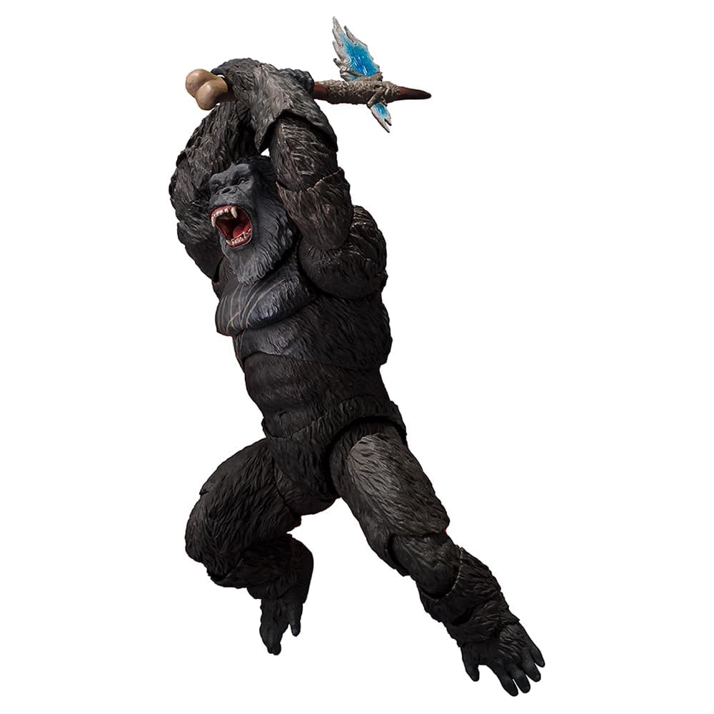 TAMASHII NATIONS S.H. MonsterArts Kong KONG FROM GODZILLA x KONG: THE NEW EMPIRE (2024) Godzilla x Kong New Empire Approximately 145mm ABS & PVC Paint
