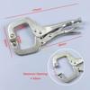 Silicone World 6Inch Multifunctiona Powerful Plier C-type Pliers Universal Pressure Pliers Clamp Welding Woodworking Fixing Tool