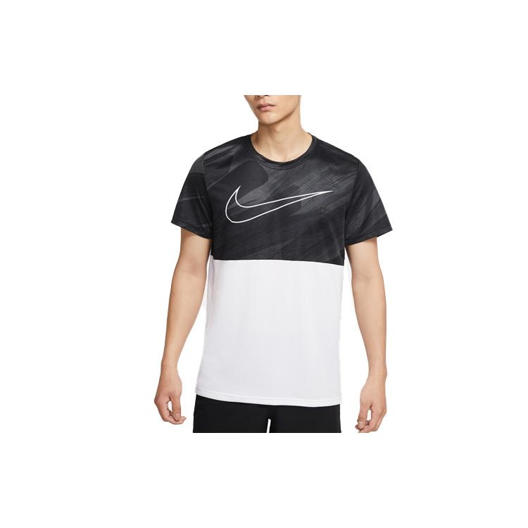 Мужская футболка Nike Dri Fit Черно-белая DD1716-060 XL